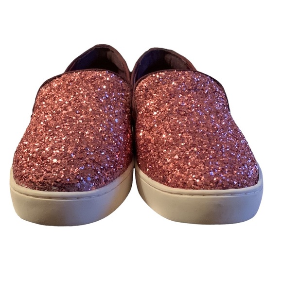 BIRDIES The Swift Slip-on Sneaker in Rose Glitter Size 7 - Picture 10 of 11